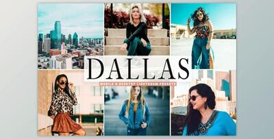 Dallas Mobile & Desktop Lightroom Presets by creativetacos