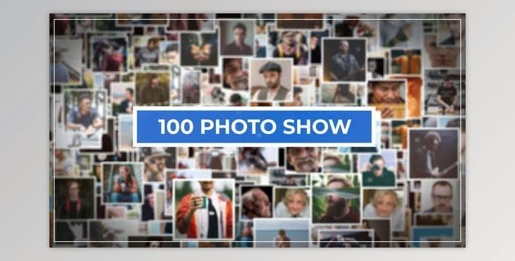 100 Photo Show (Videohive 35091372) - AE Project