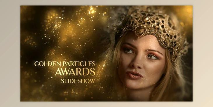 Golden Particles Awards Slideshow (Videohive 37183864) - AE Project