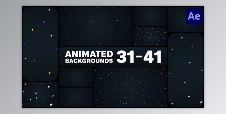 Animated Backgrounds for After Effects (Videohive 50627685) - AE Project