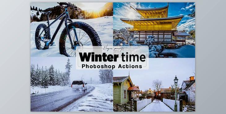 Winter Photoshop Actions by 2lagus (ATN)