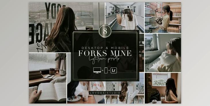 FORKS MINE – Lightroom Presets By Lovoos Studio