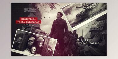 History Slideshow / Old Memories / Retro Photo Album (Videohive 38103609) - AE Project