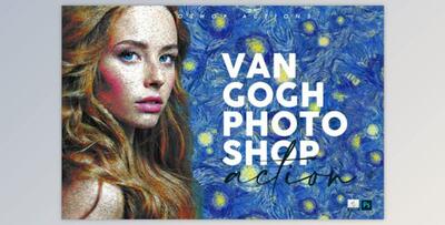 Van Gogh Painting Photoshop Actions By Invents