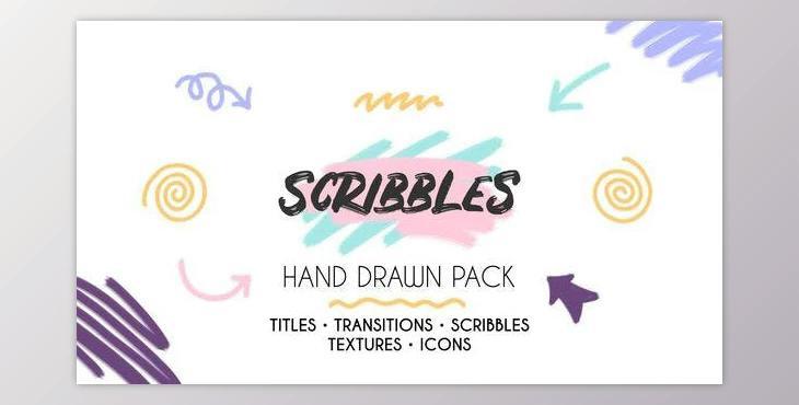 Scribbles. Hand Drawn Pack (Videohive 36493998) - AE Project