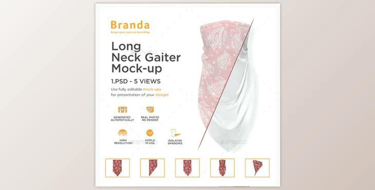 GraphicRiver - Long Neck Gaiter Mock-up 27655749