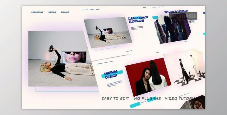 Clean Fashion Slideshow (Videohive 33234390) - AE Project