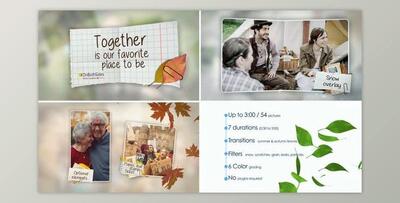 Small Papers Slideshow (Videohive 27006887) - AE Project