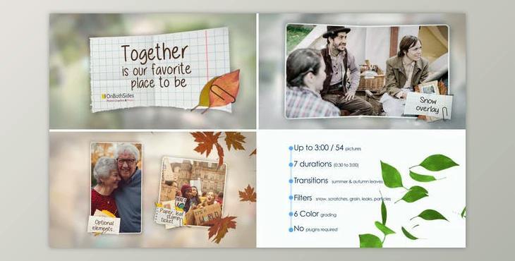 Small Papers Slideshow (Videohive 27006887) - AE Project