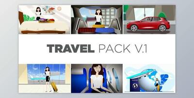 Travel Pack V.1 (Videohive 33843474) - AE Project