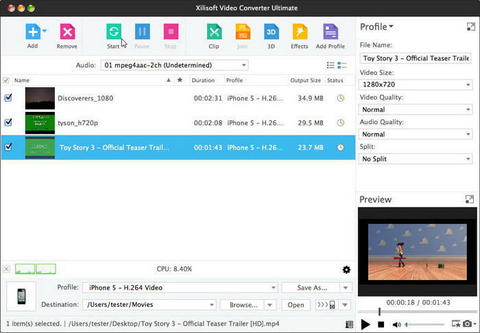 Xilisoft Video Converter Ultimate 7.8.26 Build 20220609