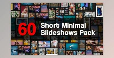 Short Minimal Slideshows Pack V2.1 (Videohive 32968545) - AE Project