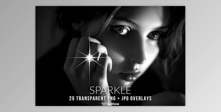 Sparkle lens flare Transparent PNG overlays - 4FJS7NE