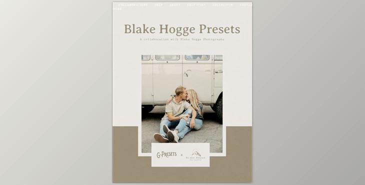 Gpresets – Blake Hogge Presets (XMP)