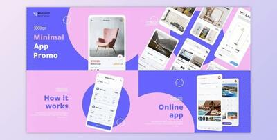Minimal Color App Promo (Videohive 31282471) - AE Project