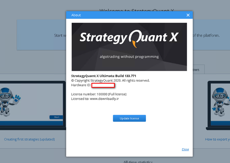 StrategyQuant X Ultimate Build 133 Windows/Liunx/macOS