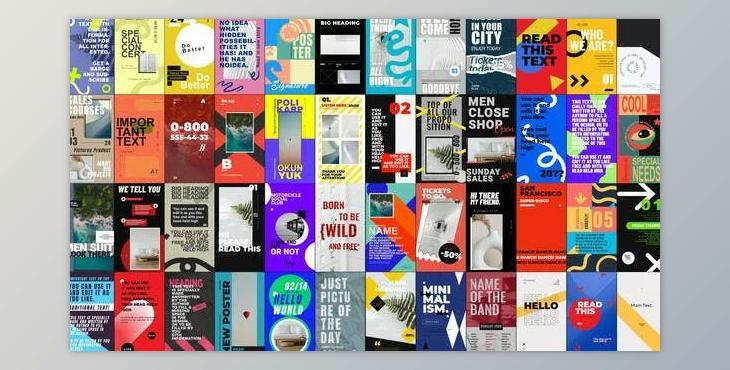 Bold Minimalism Posters (Videohive 50594899) - AE Project