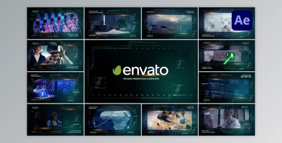 Techno Promotion Slideshow for After Effects (Videohive 50823312) - AE Project