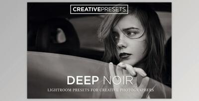 Deep Noir B&W Lightroom Presets By CreativePresets (lrtemplate)