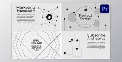 Marketing Typography for Premiere Pro (Videohive 51949320)