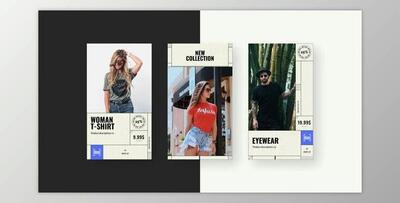 Vintage Denim Fashion Stories (Videohive 28587657)