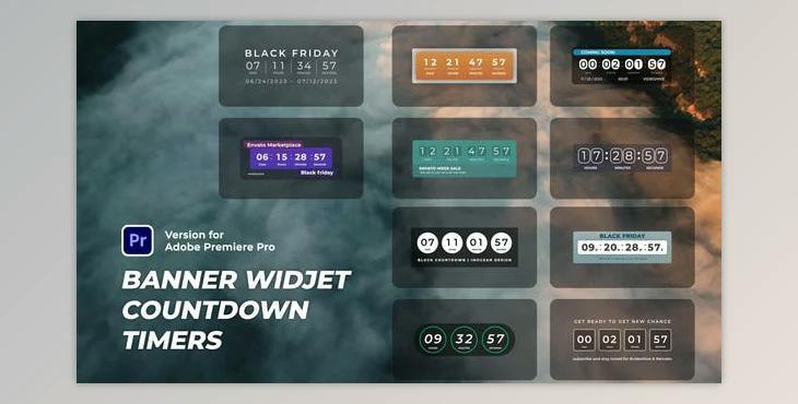 Banner Widget Countdown Timers (Videohive 42818939)