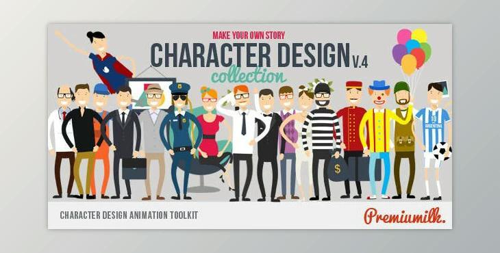 Character Design Animation Toolkit (Videohive 8054341) - AE Project