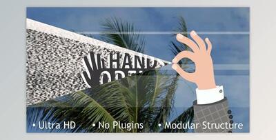 Hands Opener (Videohive 32877125) - AE Project