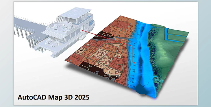 Autodesk AutoCAD Map 3D 2025.0.1 (WIN)