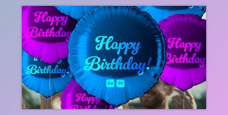 Balloons Transitions (Videohive 47603922) - AE Project