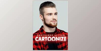 Cartoonize Photoshop Action GraphicRiver-29919208 (ATN)