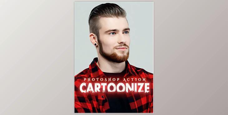 Cartoonize Photoshop Action GraphicRiver-29919208 (ATN)