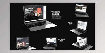Laptop Website Promo (Videohive 36009462) - AE Project