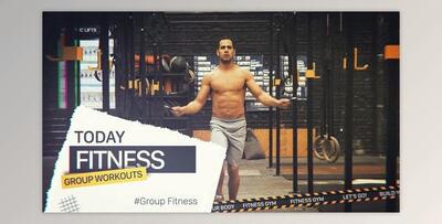 Project of the youtube channel Training in the gym (Videohive 46985720) - AE Project