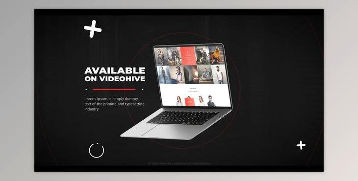 Videohive Laptop website promo 29155490