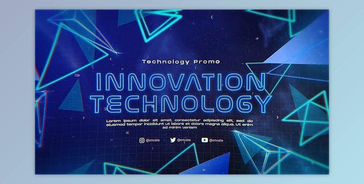 Innovatiion Technology Promo (Videohive 38702126) - AE Project