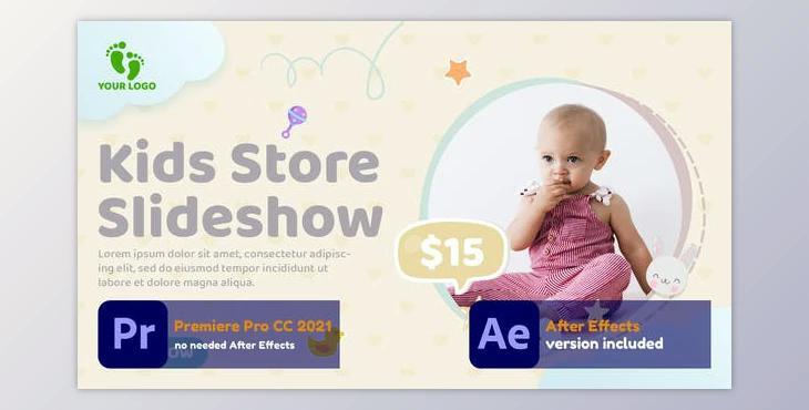 Kids Store / Baby Shop (MOGRT) (Videohive 33511857)