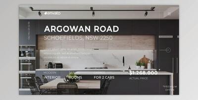 Real Estate Minimal Slides II (Videohive 41793452) - AE Project