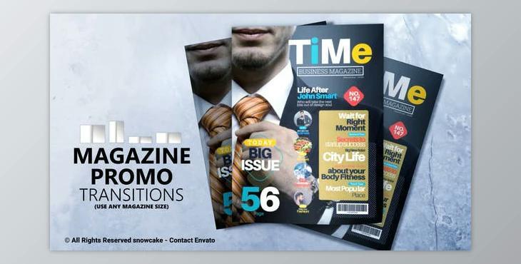 Magazine Promo - Transitions (Videohive 32882453) - AE Project