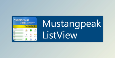 Mustangpeak ListView v2022.09 (14 Sep 2022) for D10.1-D11 Alexandria Full Source