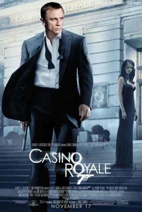 2006年英国经典动作片《007:大战皇家赌场》BD国英双语双字