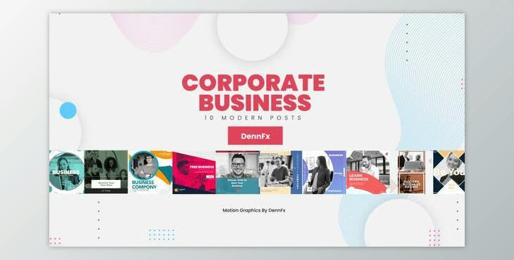 Corporate Business Post (Videohive 40062364) - AE Project