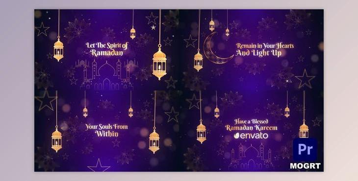 Ramadan Wishes MOGRT (VideoHive 37153432)