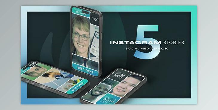 Vertical Multiscreen Event Speaker Promo (Videohive 50890085) - AE Project