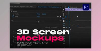 3D Screen Mockups (Videohive 48398845)