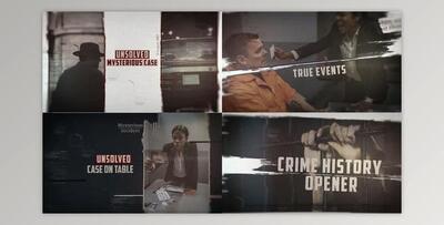 Crime History Opener (Videohive 47989882) - AE Project