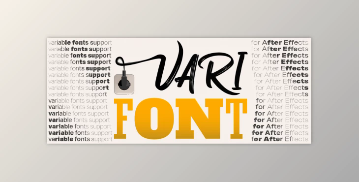 Aescripts VariFont v2.0.1 (WIN, MAC)