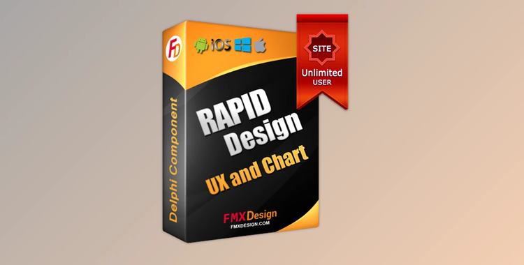 Rapid Design FMX UX & Chart v1.6 for Delphi 10.4-11 Alexandria + CRACK