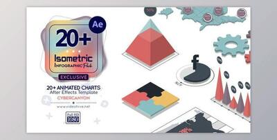Isometric Infographic Pack (Videohive 37547856) - AE Project