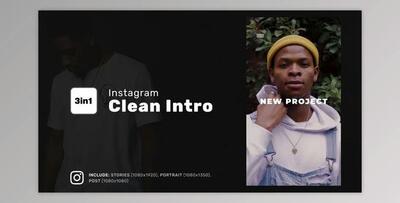 Instagram Clean Intro (Videohive 35888023) - AE Project